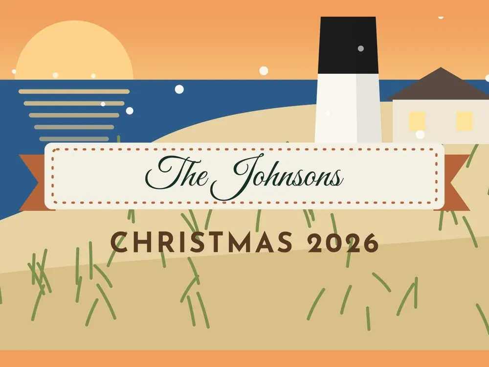 Big Sable Lighthouse Ornament (Personalized)