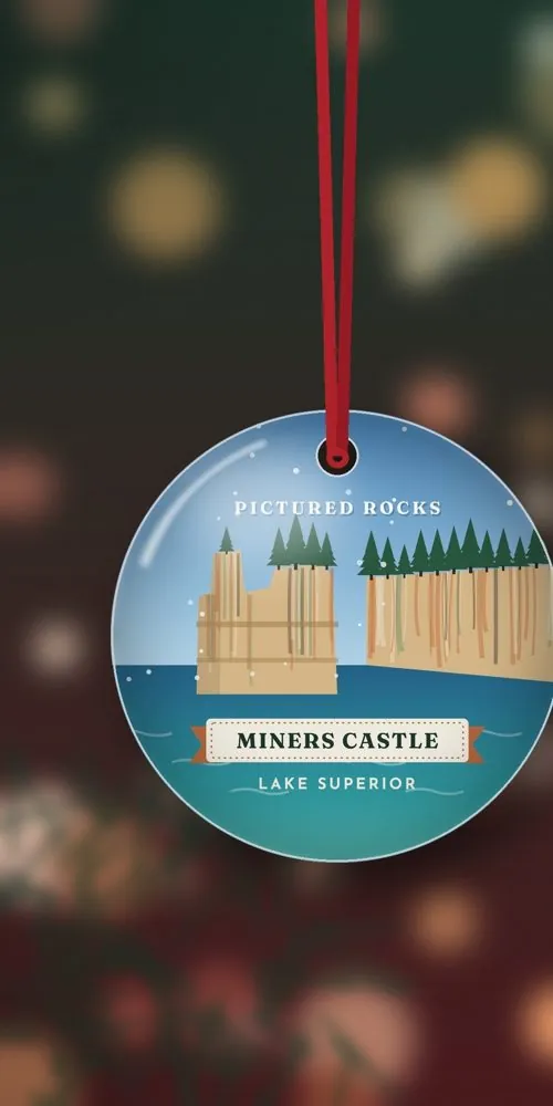 Pictured Rocks Ornament
